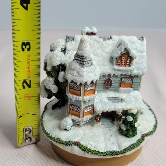 Our America Candle Topper Victorian Winter Home White Christmas Decor C-2 - Picture 10 of 10